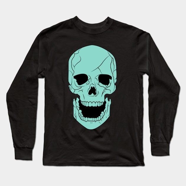 The Skull Long Sleeve T-Shirt by BabyAndTheGreys